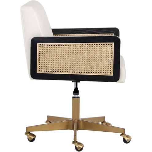 Claudette Linoso Ivory Office Chair